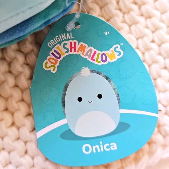 NEW Original Kellytoy Squishmallows 5" Onica The Turtle - Picture 2 of 8